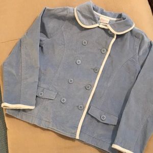 Girls Hartstrings Light Blue Coat